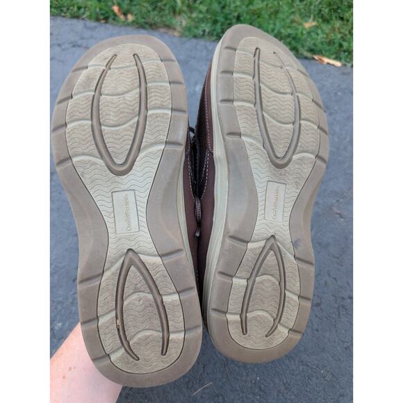 Croft & Barrow Mens Leather Boat Shoes 11 Bronco Brown Loafers Core Technology - Picture 4 of 5